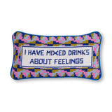 Furbish Studios - Mixed Drinks Needlepoint Pillow