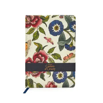 Spode Creatures of Curiosity Floral Notebook (5.8" X 8.3")