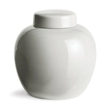 Ceramic Koa Lidded Jar in White