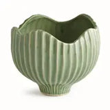 Ceramic Marianna Pot in Mossy Green