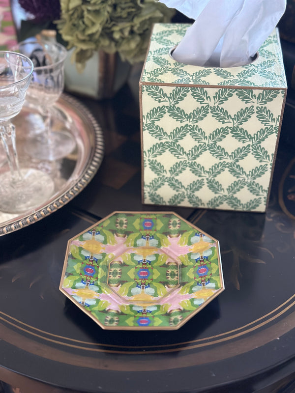 Boca Bay By Laura Park Decoupage Glass Plate