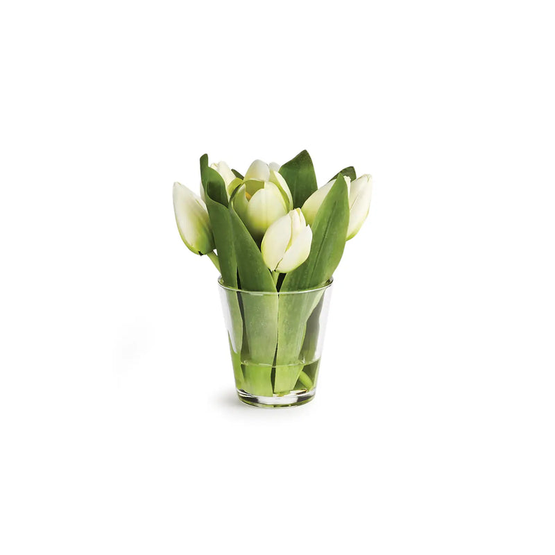 Dutch Tulip Permanent Arrangement in Vase (7.5"tall)