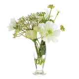 Cosmos Permanent  Mixed Arrangement in Vase (9.5" tall)